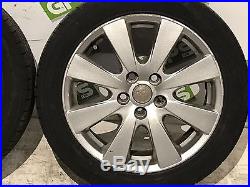 05-08 Toyota Avensis T25 2.2 D4d 17 Alloy Wheels Set With Tyres 215 50 17 Tyres