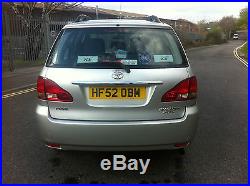 2002 TOYOTA AVENSIS VERSO GLS D4-D SILVER (SPARES OR REPAIR)
