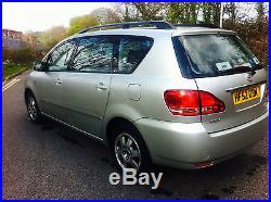 2002 TOYOTA AVENSIS VERSO GLS D4-D SILVER (SPARES OR REPAIR)