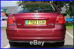 2003 Tayota Avensis T4 D-4D 2.0 Diesel Red 2 owners from new
