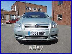 2004 04-PLATE TOYOTA AVENSIS T3-S D-4D DIESEL MANUAL 5dr GOOD SERVICE HISTORY
