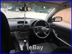 2004 Toyota Avensis 2.0 D-4D T3-S 5dr MET SILVER BLACK CLOTH SEATS SAT NAV 1150£