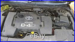 2004 Toyota Avensis D4d Diesel Complete Engine Turbo Injectors Etc