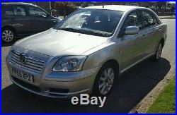 2005 TOYOTA AVENSIS T3-S D-4D SILVER