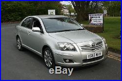 2007 57 Toyota Avensis T3-x D4d, Only 1 Former Owner With Fsh, Immaculate