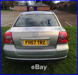2007 TOYOTA AVENSIS T2 D-4D 2.0 DIESEL, MANUAL 6 SPEED 61K ONLY