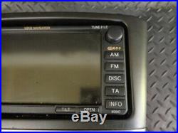 2007 Toyota Avensis 2.2 D-4d 5dr Voice Navigation System 08662-60v560 Aisin