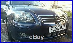2008 (57) Toyota Avensis 2.2 D-4d Diesel 6 Speed T180 Model Damaged Repairable
