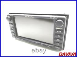 2008 Toyota Avensis 2.2 D-4D Diesel Radio GPS Navigation Head Unit 86113-60V650