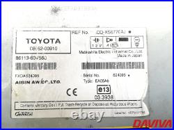 2008 Toyota Avensis 2.2 D-4D Diesel Radio GPS Navigation Head Unit 86113-60V650