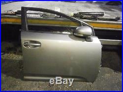 2009 Toyota Avensis 2.0 D-4d Tr 4dr Driver Side Front Door & Wing Mirror Grey