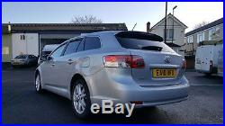 2010 Toyota Avensis Tr D-4d Silver, 1 Owner From New, Full Service Every 10k