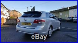 2010 Toyota Avensis Tr D-4d Silver, 1 Owner From New, Full Service Every 10k