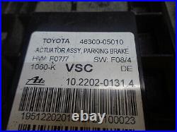 2010 Toyota Avensis 2.0 D-4d T2 4dr Handbrake Parking Actuator 46300-05010