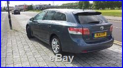 2011 TOYOTA AVENSIS TR D-4D BLUE. Damaged repaired
