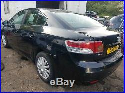 2011 toyota avensis 2.0 d4d spares or repair high mileage ex-taxi starts drive