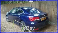 2012 TOYOTA AVENSIS TR D-4D BLUE STUNNING SALOON only 68500 miles