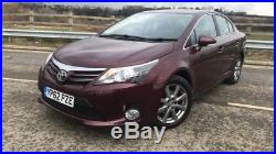 2013 (62) TOYOTA AVENSIS T4 2.0 D4D 5DR 50k MILES IMMACULATE HPI CLEAR