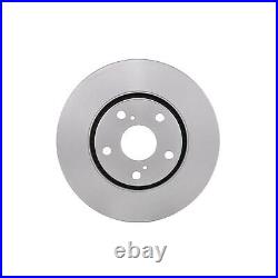 2x Brake Discs Vented For Toyota Avensis T27 2.0 D-4D Bosch Front 4351202190