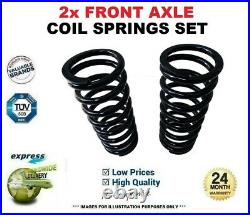 2x FRONT Axle COIL SPRINGS for TOYOTA AVENSIS Saloon 2.0 D4D 2008-on