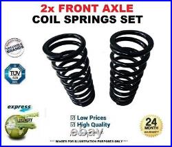 2x FRONT Axle COIL SPRINGS for TOYOTA AVENSIS Saloon 2.2 D4D 2008-on