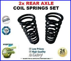 2x REAR Axle COIL SPRINGS for TOYOTA AVENSIS Combi 2.0 D4D 2003-2008