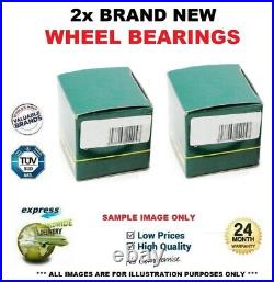 2x Rear Axle WHEEL BEARINGS for TOYOTA AVENSIS Estate 1.6 D4D 2015-on