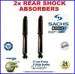 2x SACHS BOGE Rear SHOCK ABSORBERS for TOYOTA AVENSIS VERSO 2.0 D4D 2001-2005