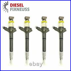 4x Injector Toyota Avensis Corolla Verso 2.0 D4D Injector 23670-0G010