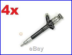 4x TOYOTA Avensis RAV 4 Injektor Injektoren DCRI107690 23670-0R050