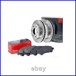 APEC Front Brake Disc and Pad Set for Toyota Avensis D-4D 2.0 Mar 2006-Mar 2008