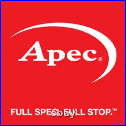 APEC Front Pair of Brake Discs for Toyota Avensis D-4D 150 2.2 Nov 2008-Nov 2018