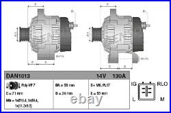 Alternator Fits Lexus Is II Sedan 200d /220d. Toyota Avensis Saloon 2.0 D-4d