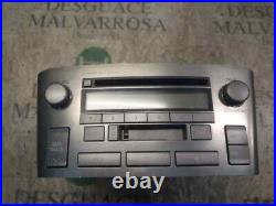 Audio System / Radio CD / 13937253 For Toyota Avensis Berlina T25 2.0 D4-d Exe
