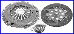 BORG n BECK 3PC CLUTCH KIT for TOYOTA AVENSIS Saloon 2.0 D4D 2003-2008