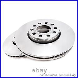 Bosch Front Brake Discs Oiled Vented HC Pair For Toyota Avensis T25 2.2 D-4D