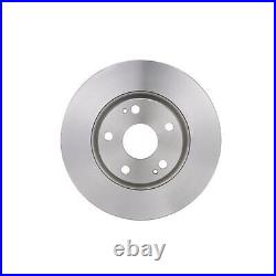 Bosch Front Brake Discs Oiled Vented HC Pair For Toyota Avensis T25 2.2 D-4D