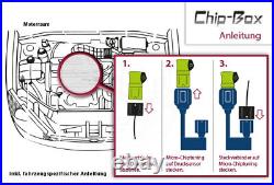 Chiptuning for Toyota Avensis (T25) 2.0 D-4D 93kWith126PS Powerbox Chip Tuning Box