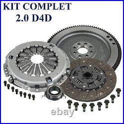 Clutch Kit With Flywheel + Stop for Toyota RAV-4 2,0 D4D 4WD 116