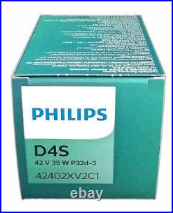 D4S PHILIPS X-treme Vision up to 150% More Vision Xenon 2st 42402XV2C1 + 2st W5W