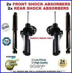 FRONT + REAR SHOCK ABSORBERS SET for TOYOTA AVENSIS 2.0 D4D 2003-2008