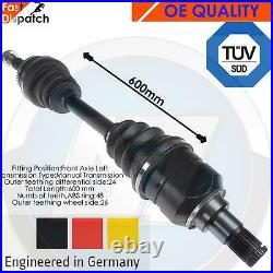 For Toyota Avensis 2.0 D4d 6 Speed 2006-2008 Front Left Drive Shaft Driveshaft