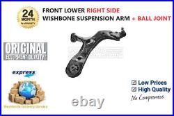 Front Right Lower CONTROL ARM for TOYOTA AVENSIS Est 2.0 D4D 2009-on