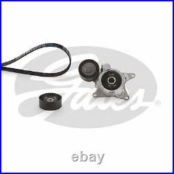 GATES FAN BELT PULLEY KIT for TOYOTA AVENSIS Saloon 2.0 D4D 2006-2008