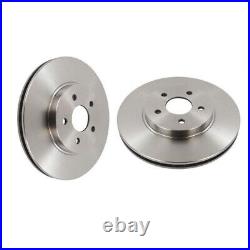 Genuine NAP Pair of Front Brake Discs for Toyota Avensis D-4D 2.2 (06/05-12/09)