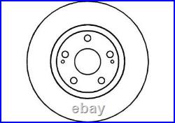 Genuine NAP Pair of Front Brake Discs for Toyota Avensis D-4D 2.2 (06/05-12/09)