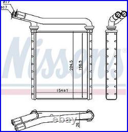 Genuine NISSENS Heater for Toyota RAV-4 D-4D 1ADFTV 2.0 Litre (01/2013-08/2016)
