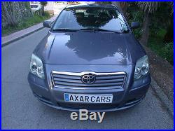 Lhd In Spain Toyota Avensis 2.0 D-4d Diesel Saloon Left Hand Drive