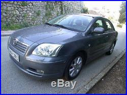 Lhd In Spain Toyota Avensis 2.0 D-4d Diesel Saloon Left Hand Drive