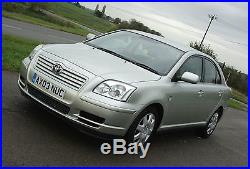 Lovely 2003 Toyota Avensis T2 D-4d Diesel, Just 58,000 Miles Warranted